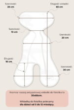 Wkładka antypotowa <b> do fotelika </b> <em> Angel Twig S (0-18 kg)</em> - obrazek 8