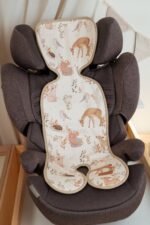 Wkładka antypotowa <b> do fotelika </b> <em>  Forest Friends Beige M (9-36 kg)</em> - obrazek 2